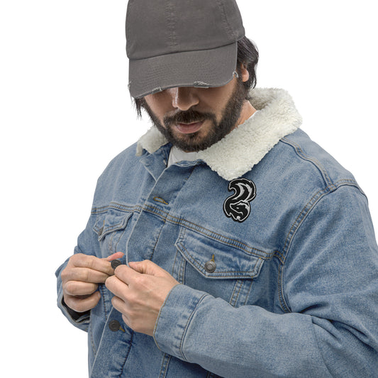 Unisex denim sherpa jacket